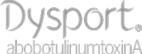 Dysport logo with abobotulinumtoxinA text